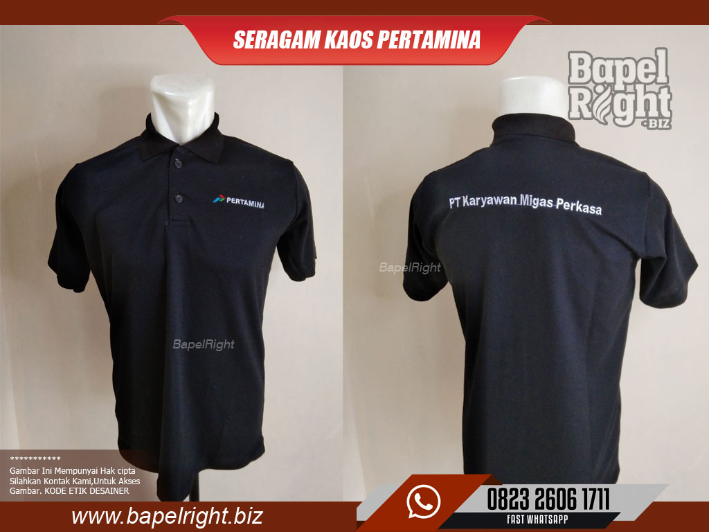 Contoh Baju Kaos Berkerah
